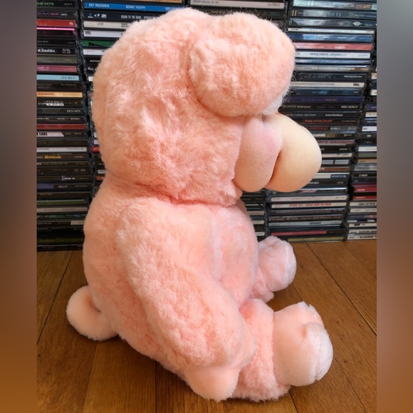 Vintage Plush 24K Polar Puff Pigalilly Dumplings Hand Puppet - Picture 4 of 11